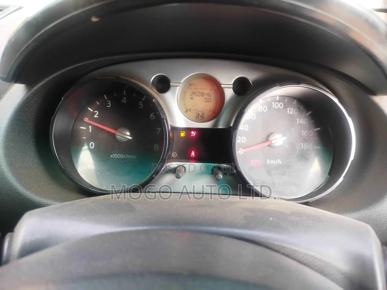 Nissan Dualis 2008 Black