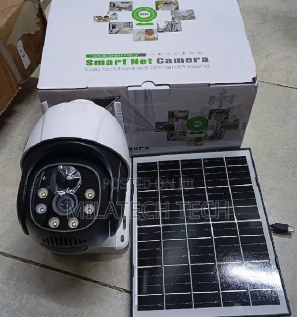 V380 Outdoor PTZ Solar Camera Wireless Surveillance