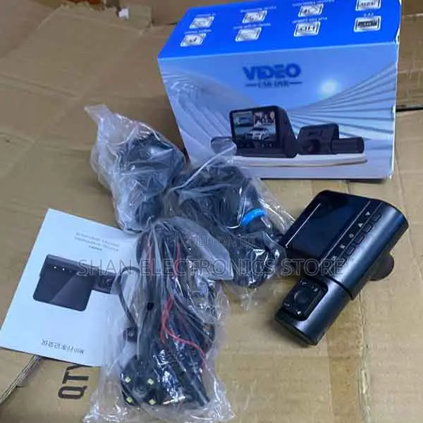 Multi-Angle Recording System G50 Wide View 3 Lens Dash Cam – Advanced