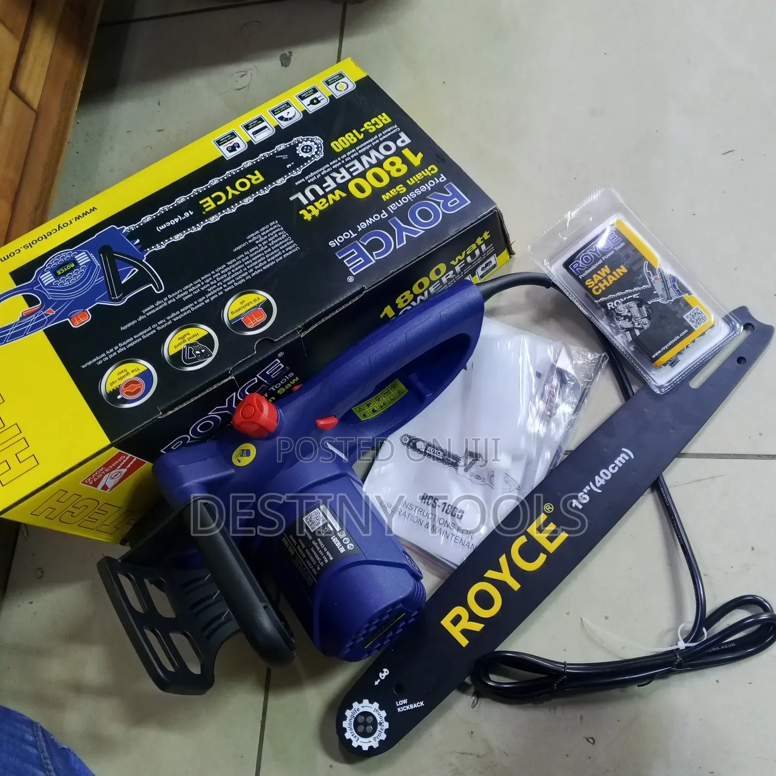 1800watts 16" Royce Chainsaw