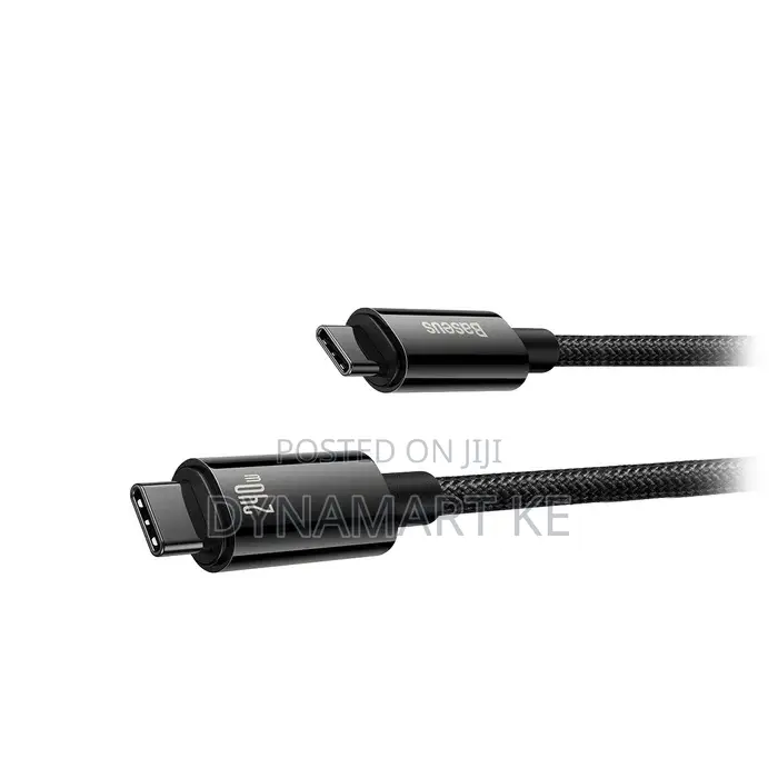 Baseus Usb-C Fast Charging Cable 240w 2m Pd3.1 E-Marker Chip 480mbps