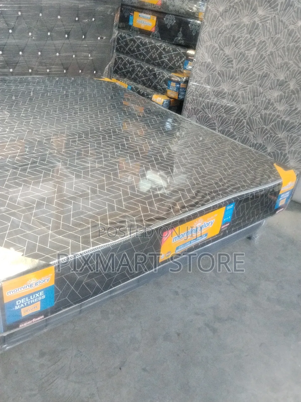 Morning Glory 5 by 6 Plain Top Mattress 8 Inches Foam Available