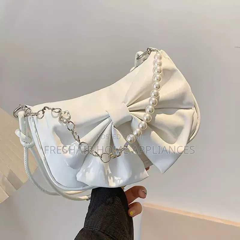 Pink Black and White Handbags