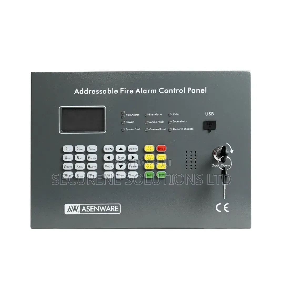 Asenware Aw-Fp128 Fire Alarm Control Panel (Facp)