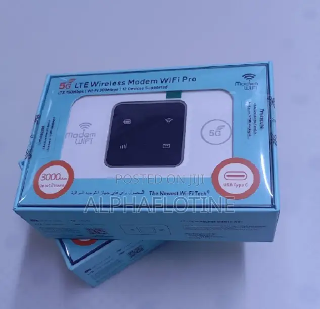 Brandnew Portable 5g+ Lte Wireless Modem Wifi Pro-300mbps