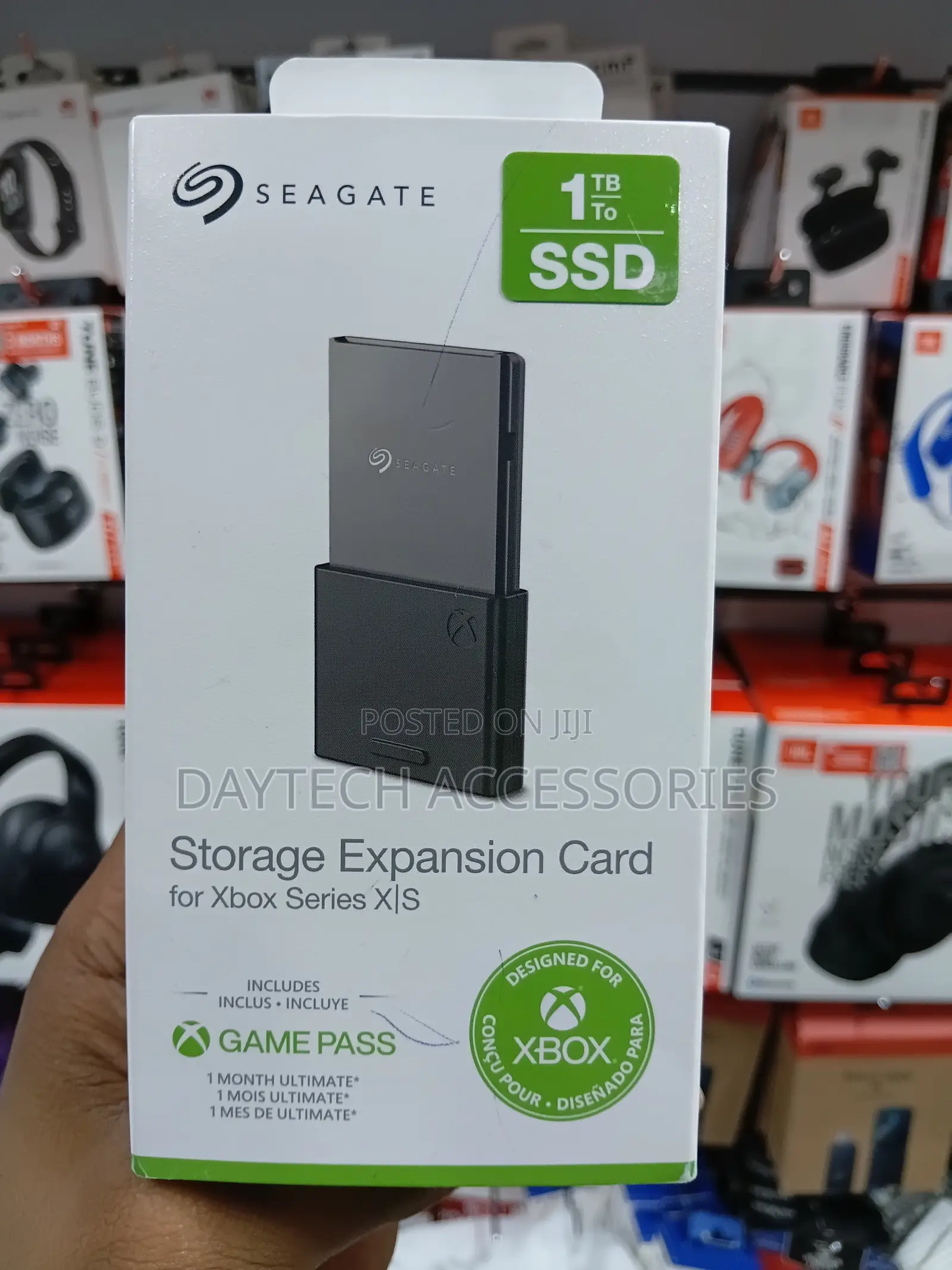 Seagate Storage Expansion Card for Xbox Series X|S 1tb of Capacity.