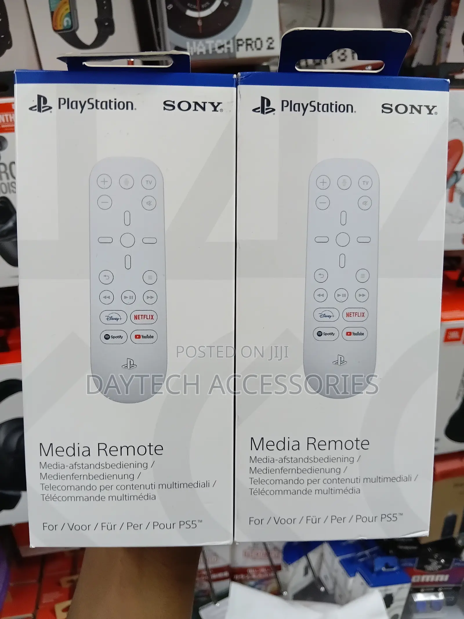 This Is a Sony Playstation 5 Media Remote - White