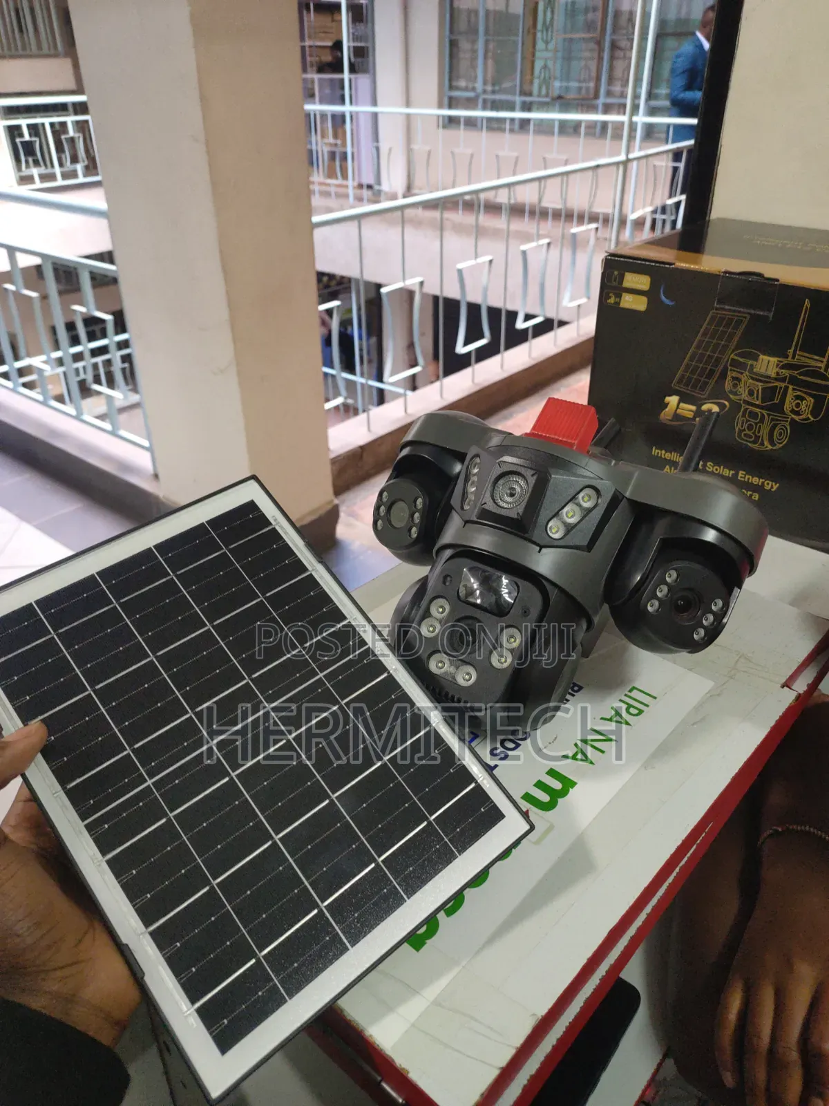 3lens 4g CCTV Solar Powered Outdoor Surveillance Cameras