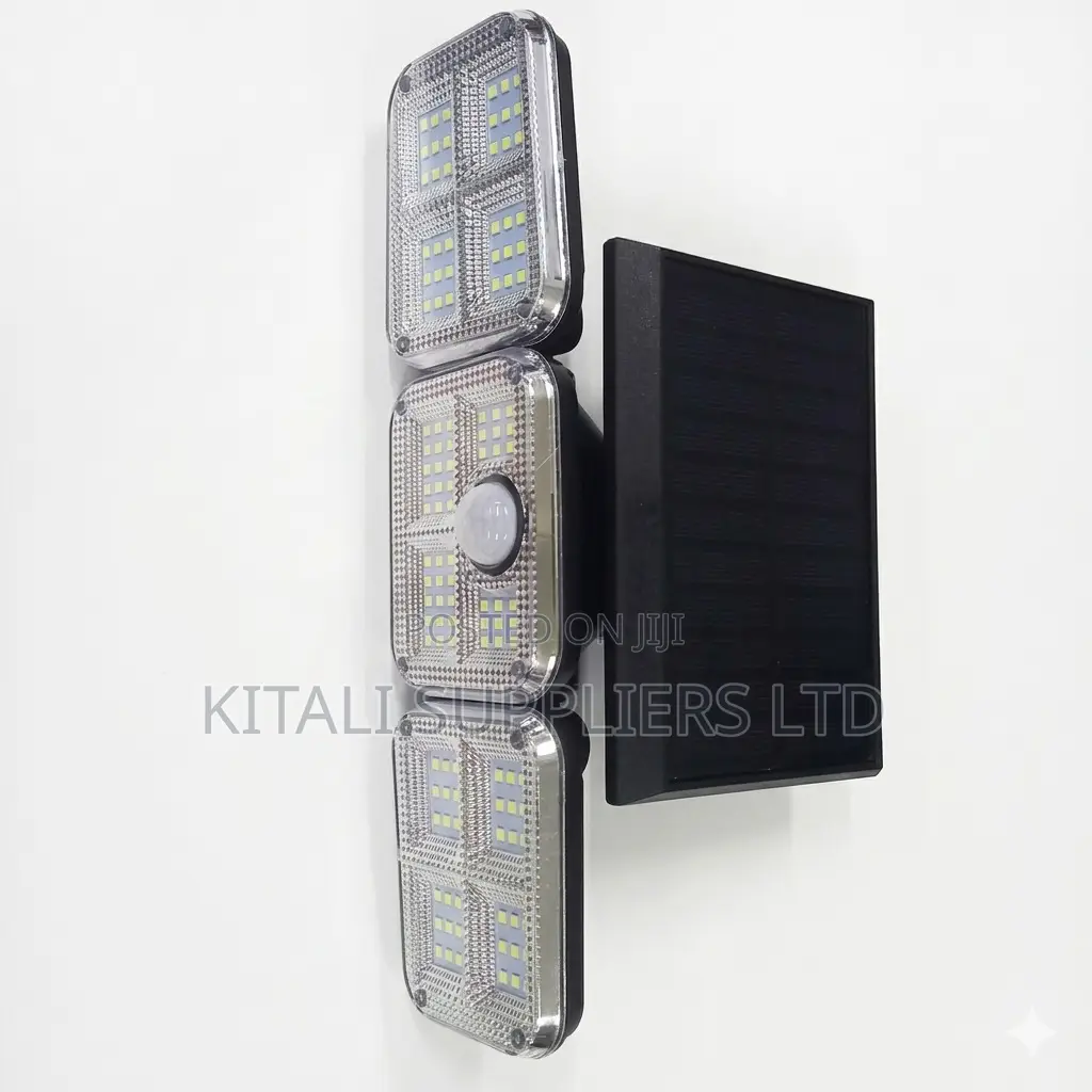 Jsot 3-head Adjustable Solar Floodlight