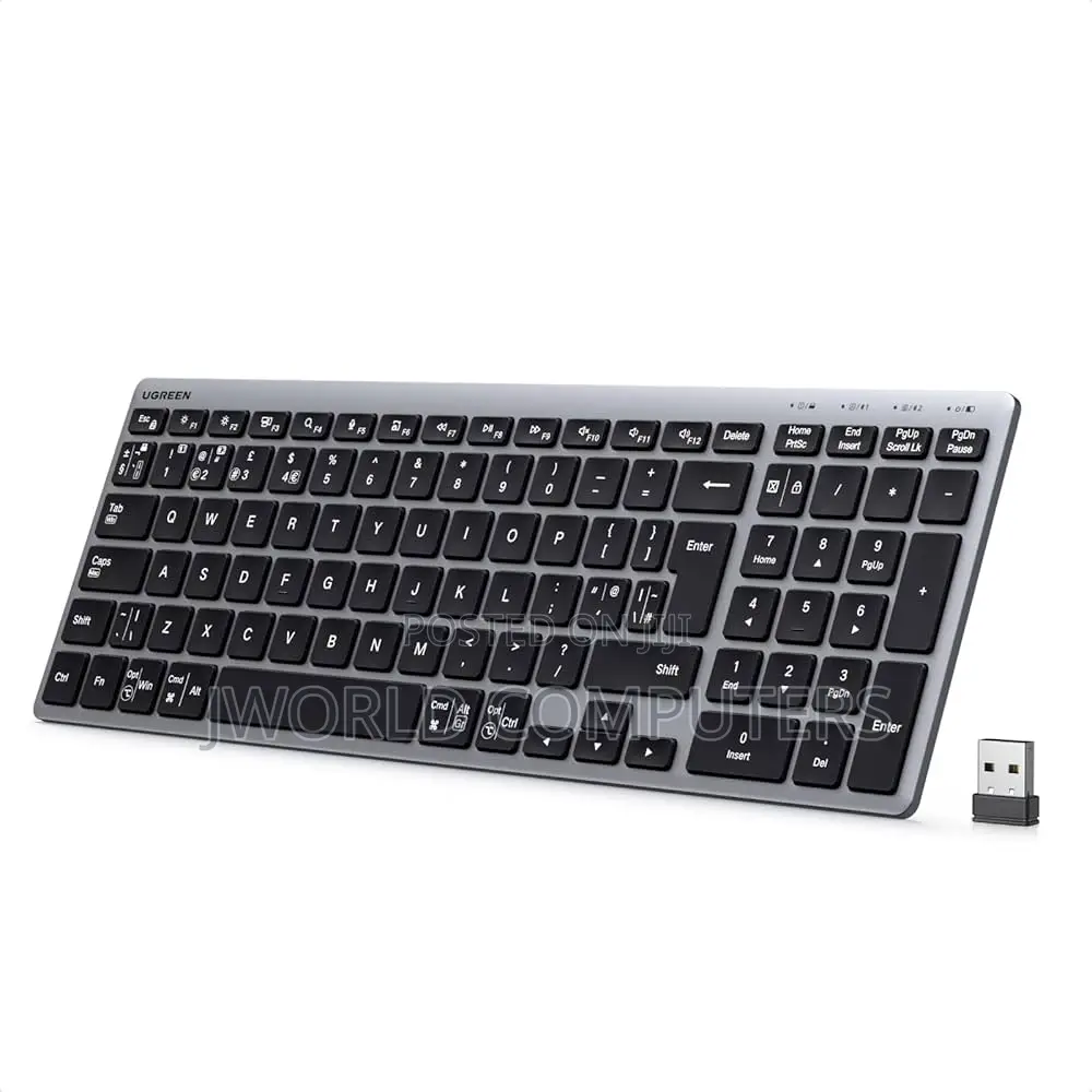 Wireless Chocolate Membrane Keyboard