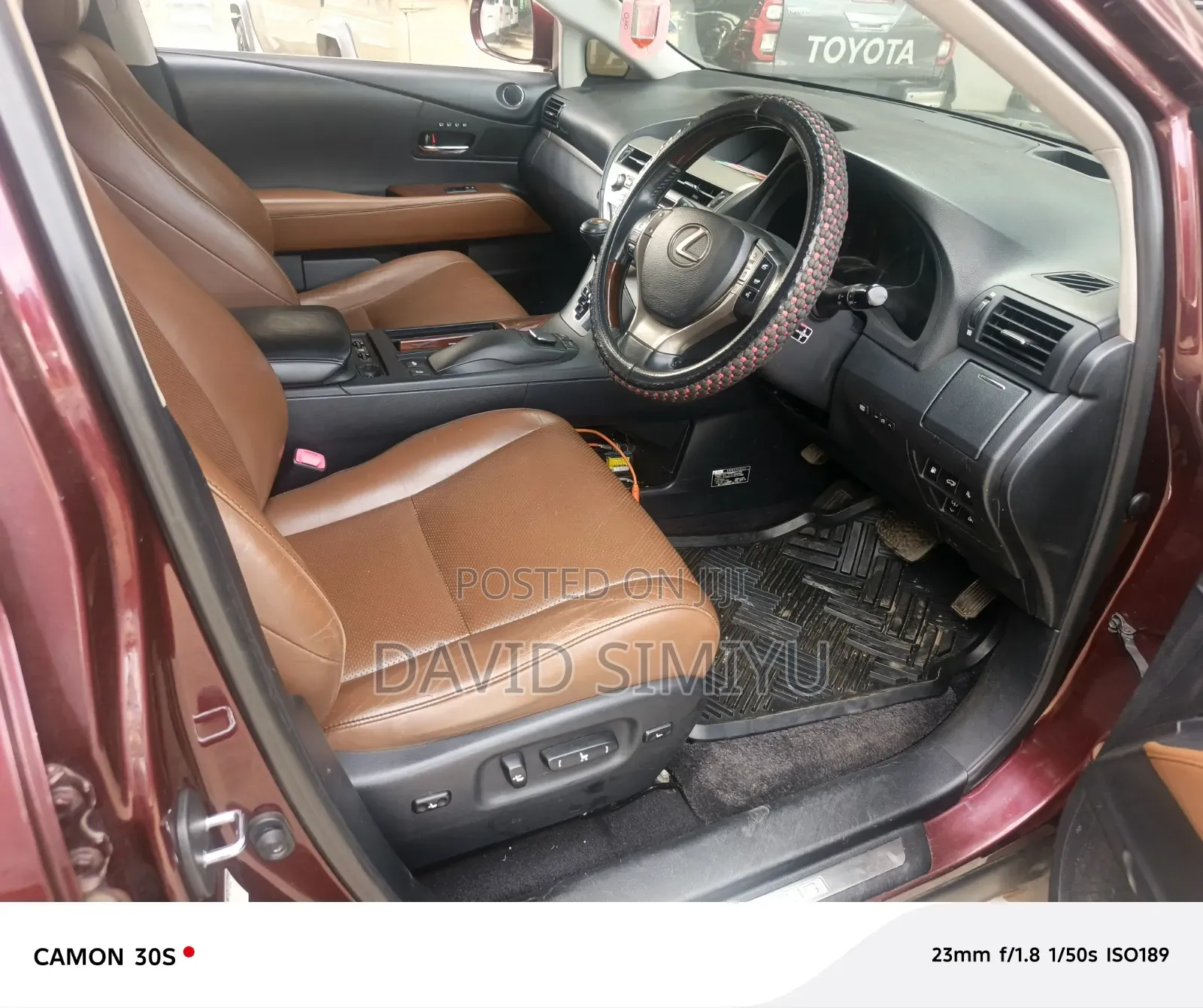 Lexus RX 2012 Red