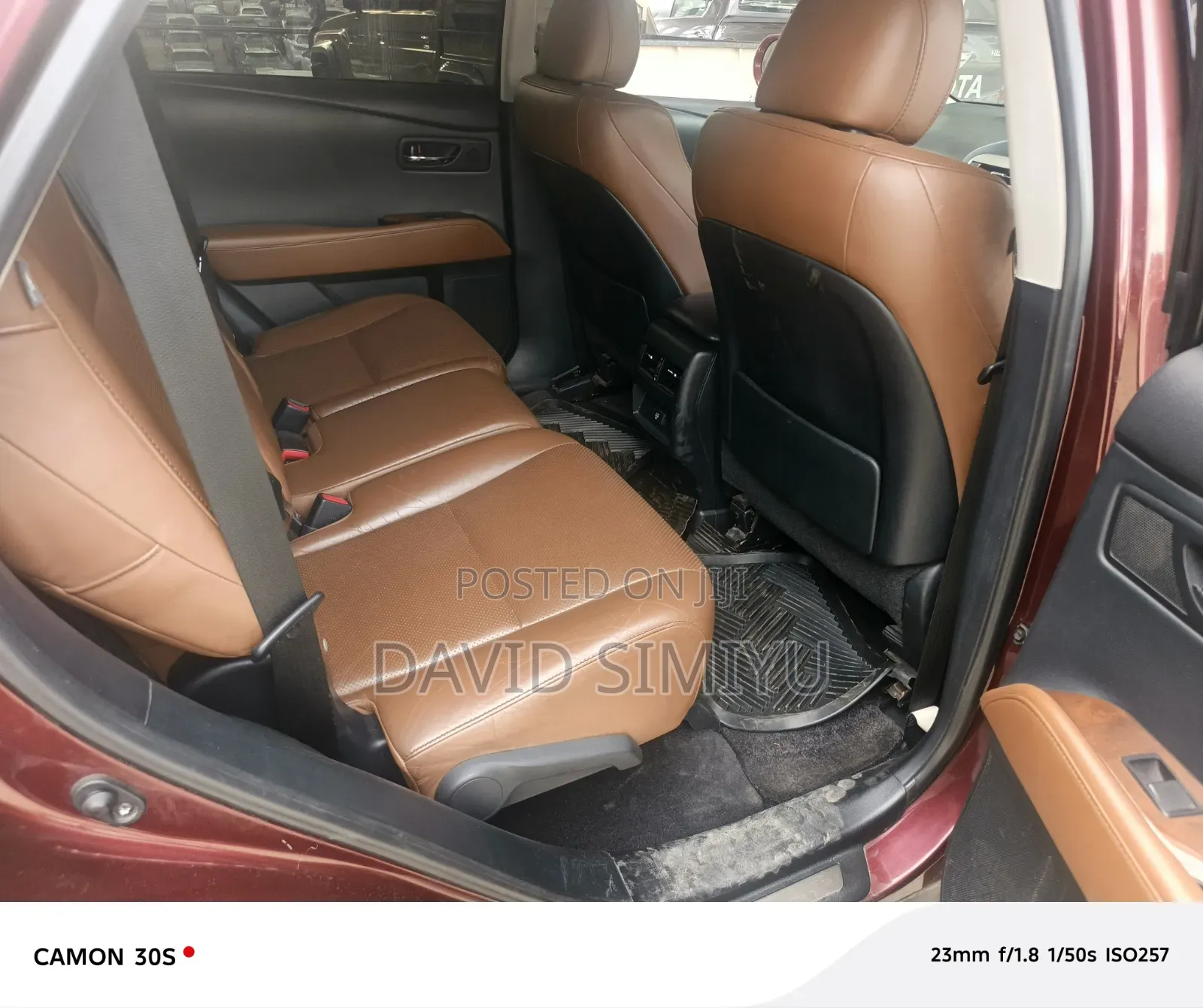Lexus RX 2012 Red