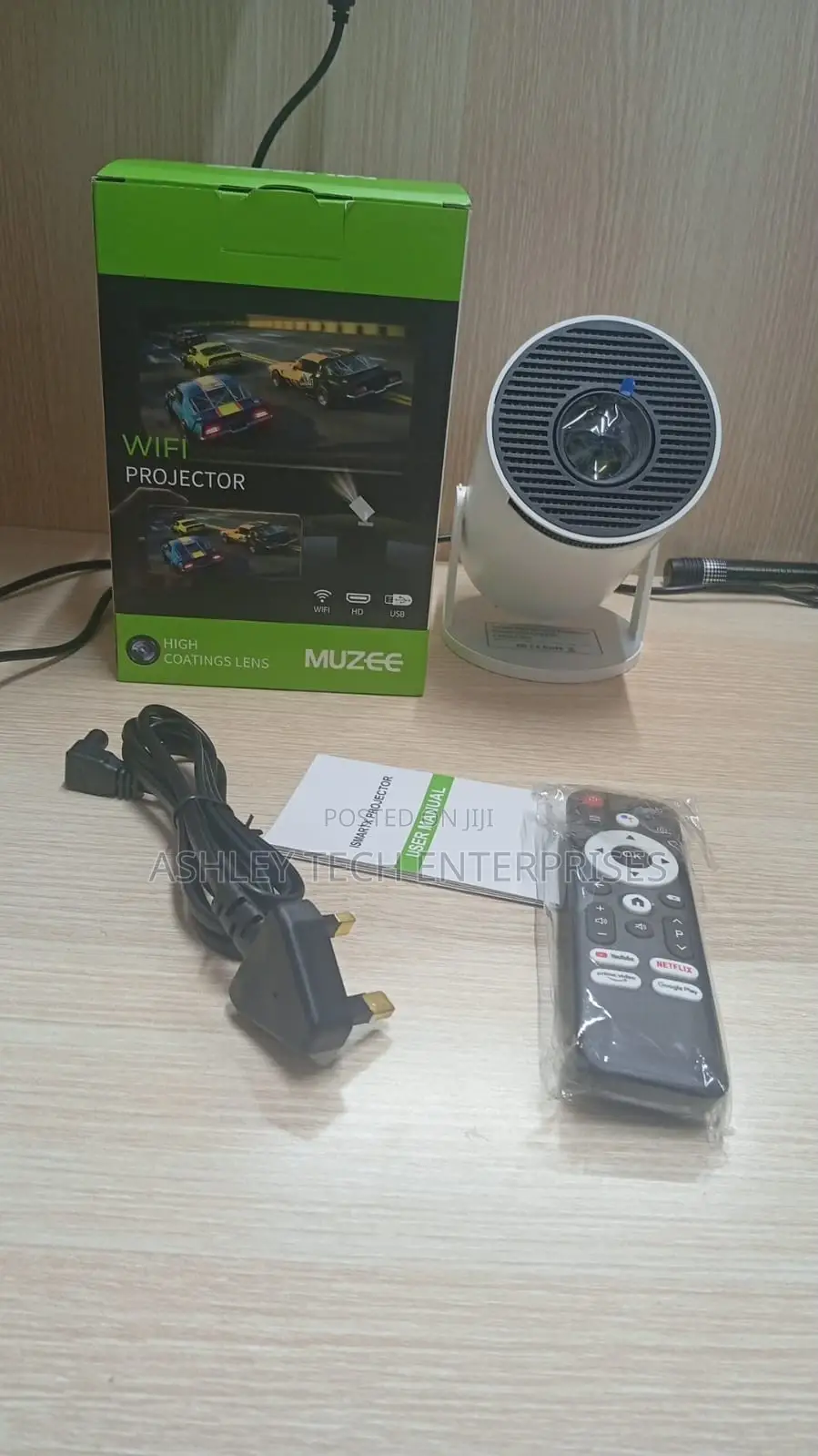 Ultra-Clear Hy300 Pro Portable Projector Wifi
