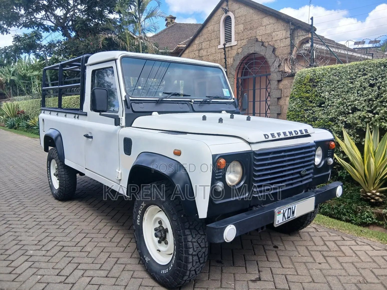 Land Rover Defender 2008 White