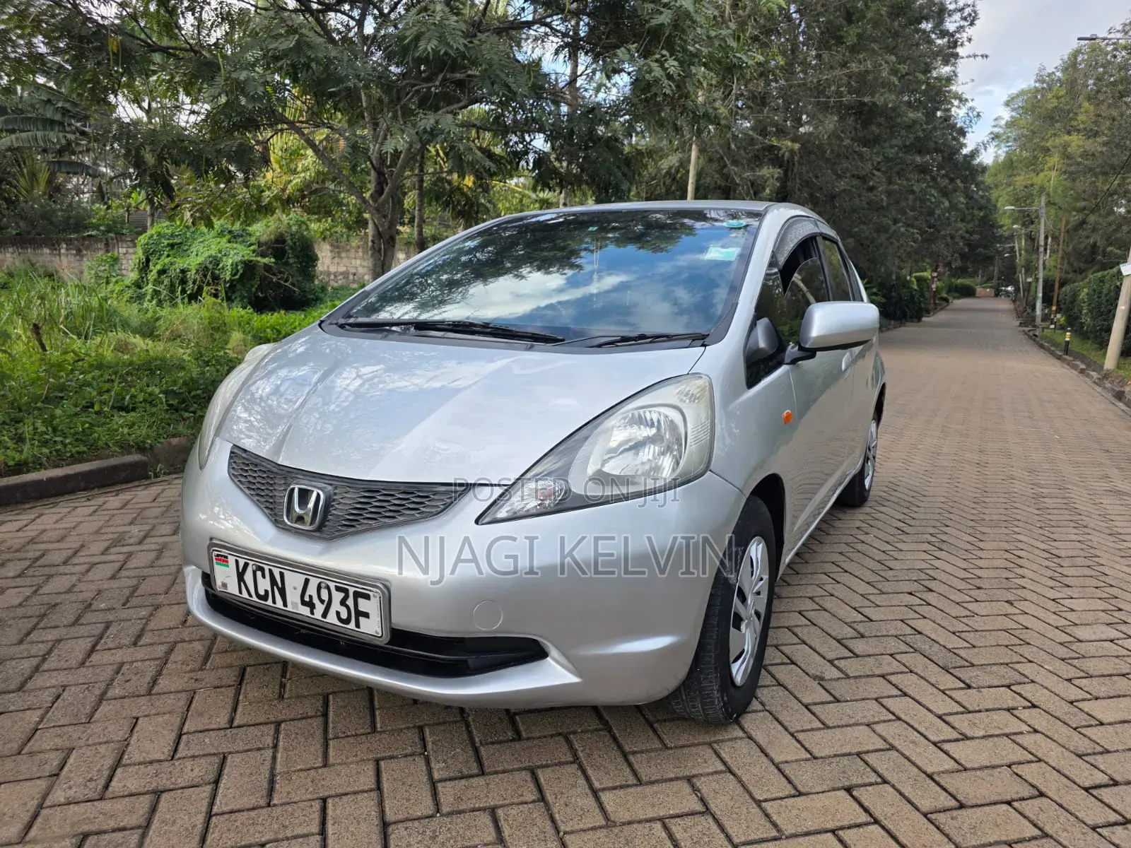 Honda Fit 2011 Silver