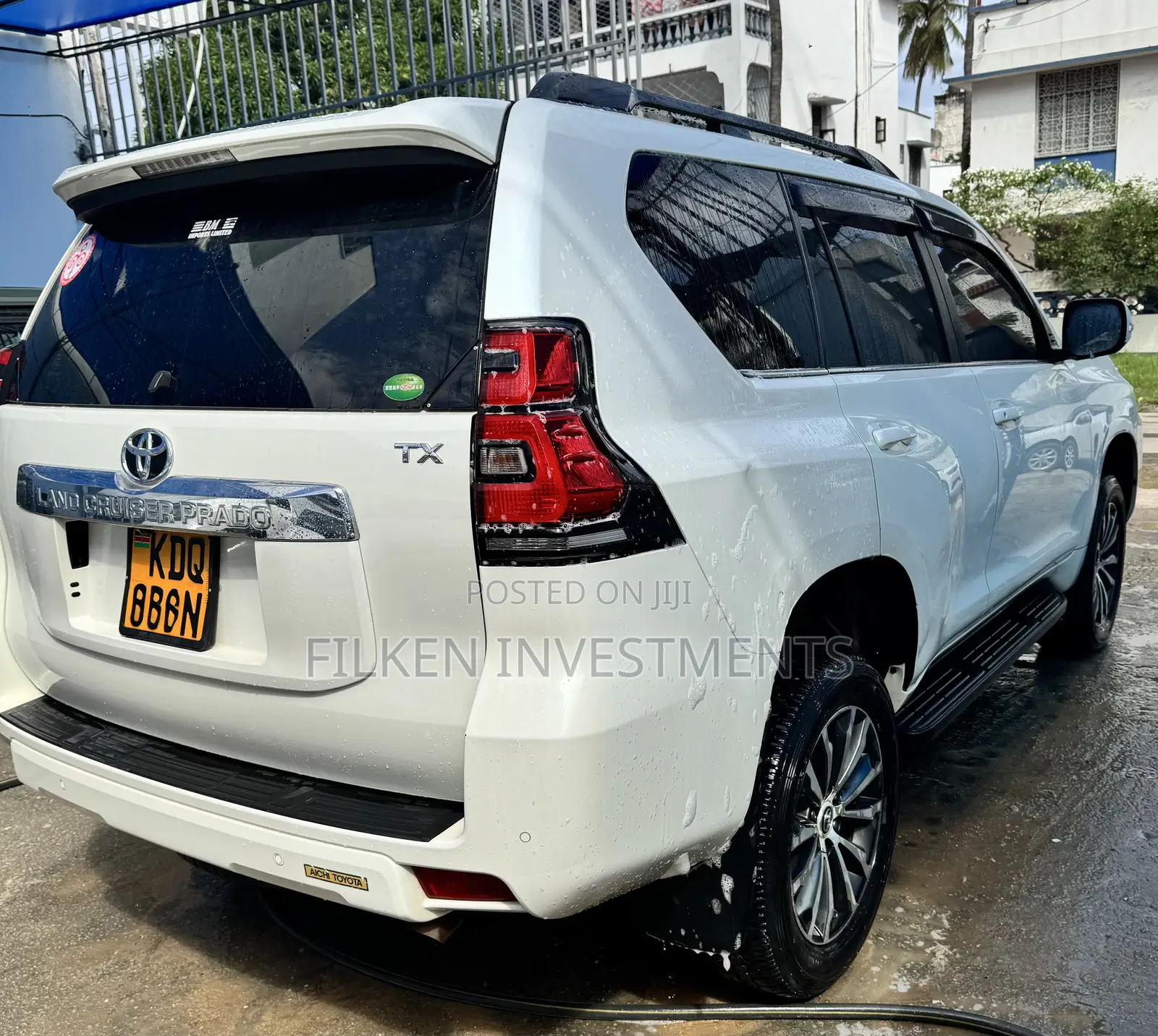 Toyota Land Cruiser Prado 2.8 2018 White