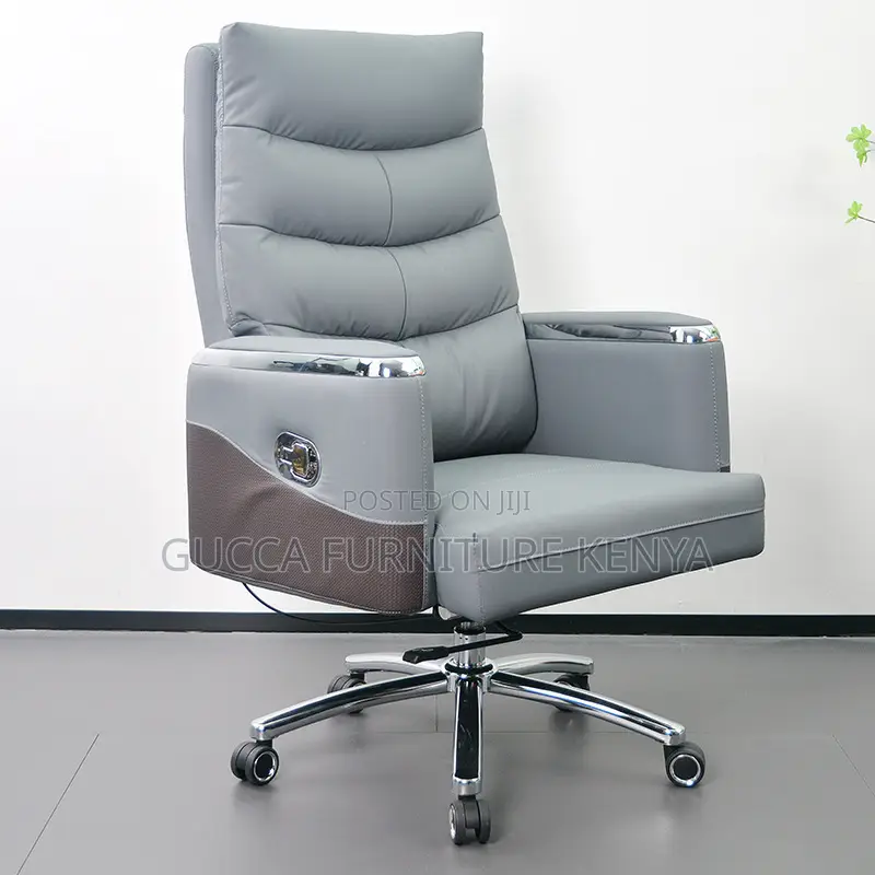 Leather Director's Adjustable Chair
