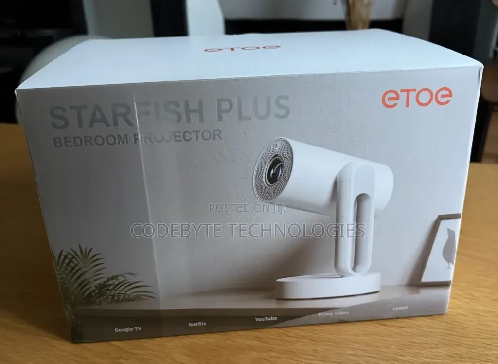 Etoe Starfish Plus丨google Tv 1080p Projector With Bedside Light