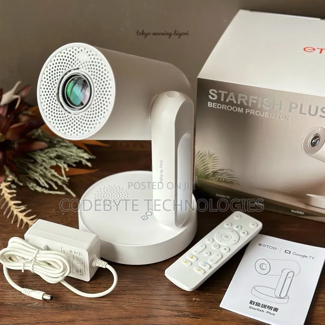 Etoe Starfish Plus丨google Tv 1080p Projector With Bedside Light
