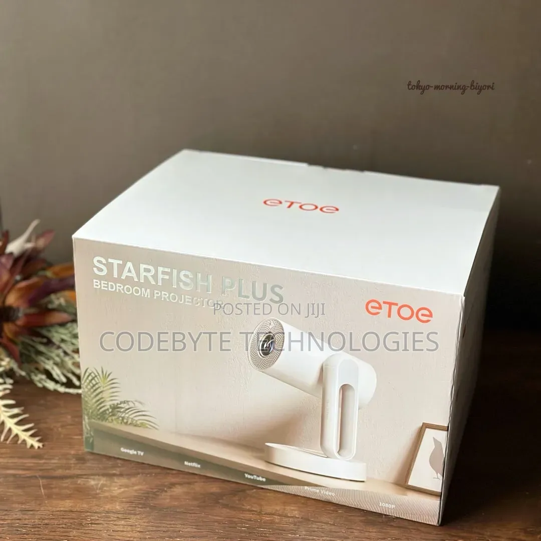 Etoe Starfish Plus丨google Tv 1080p Projector With Bedside Light