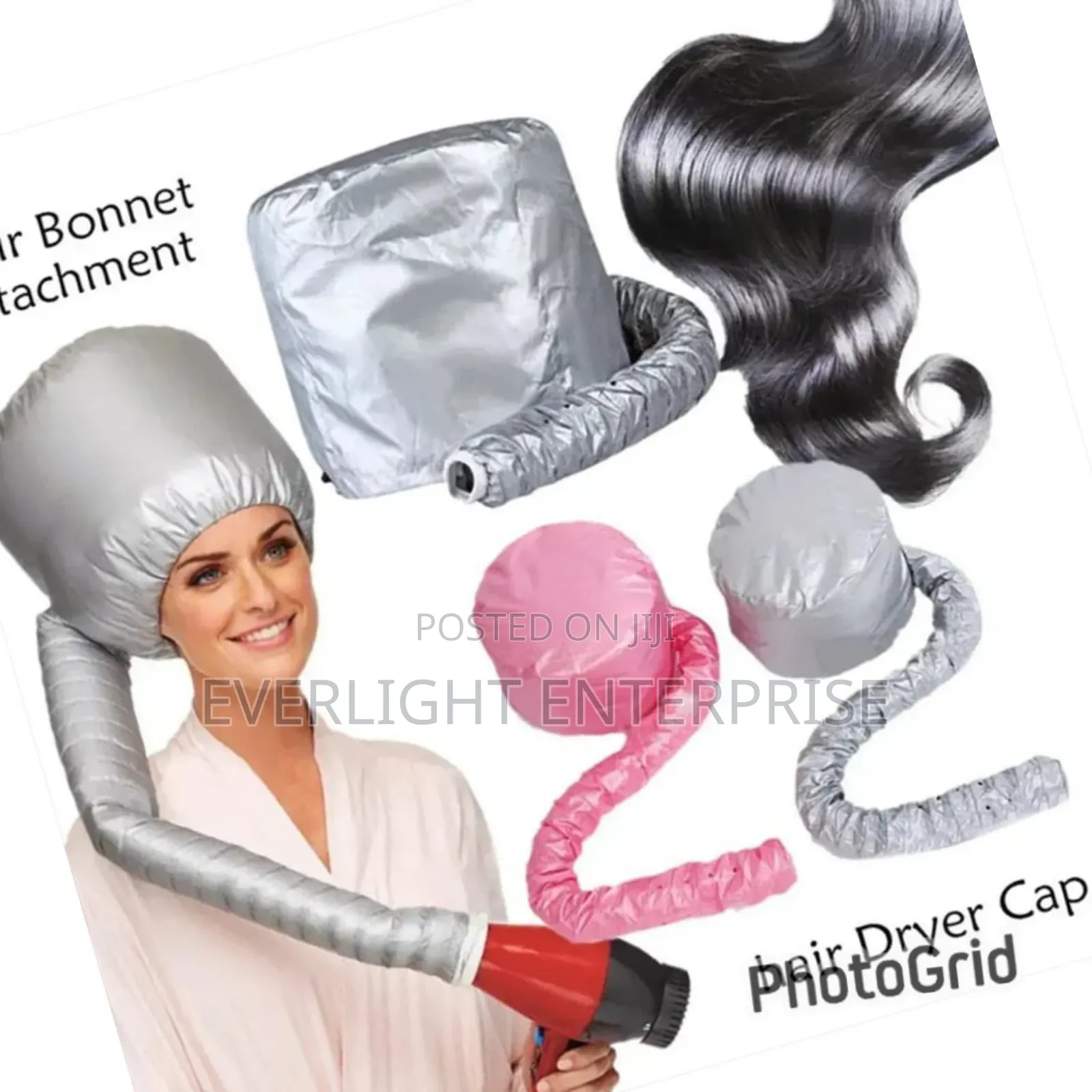 Bonnet Hair Dryer Attachment