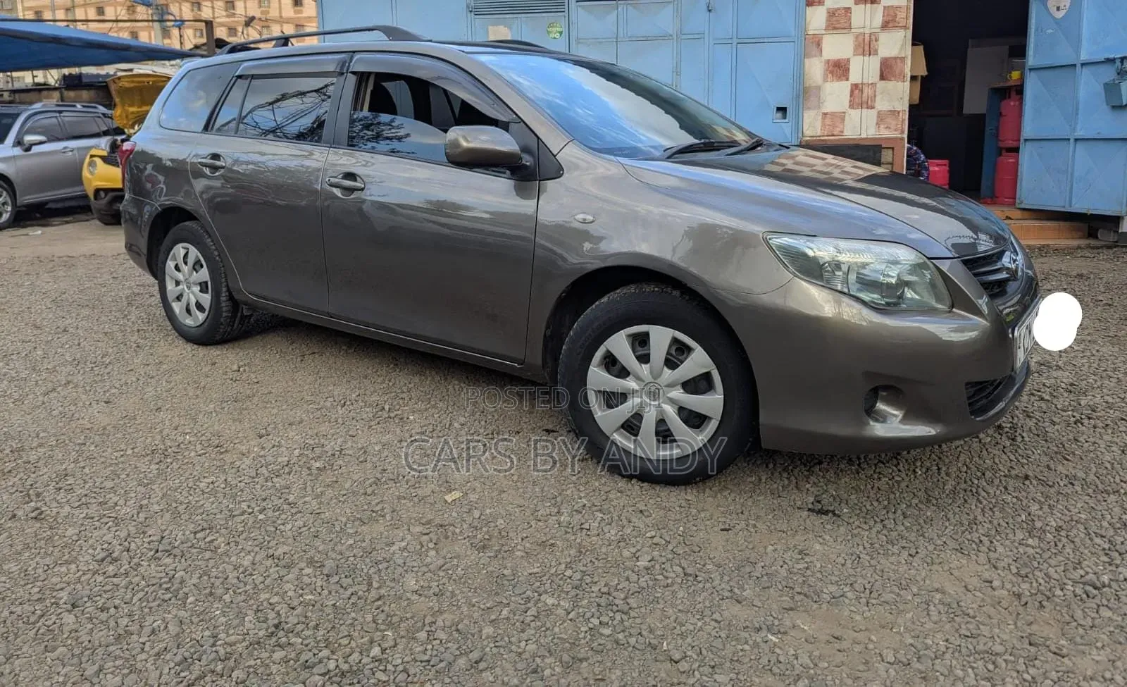Toyota Corolla Fielder 2011 Gray