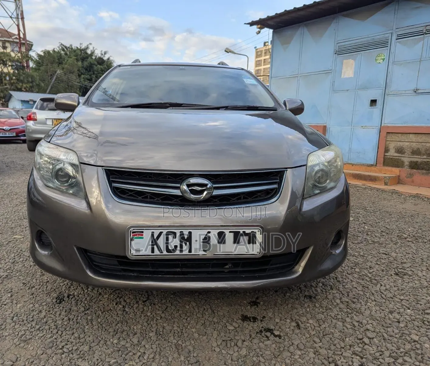Toyota Corolla Fielder 2011 Gray