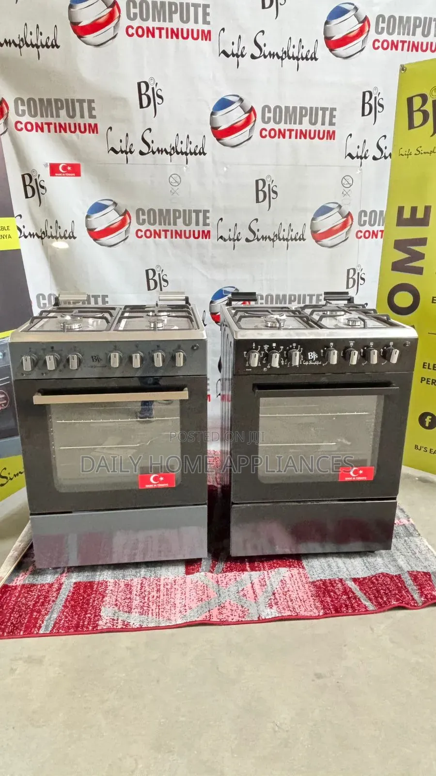 BJS Freestanding Cooker 3g + 1e Electric Oven