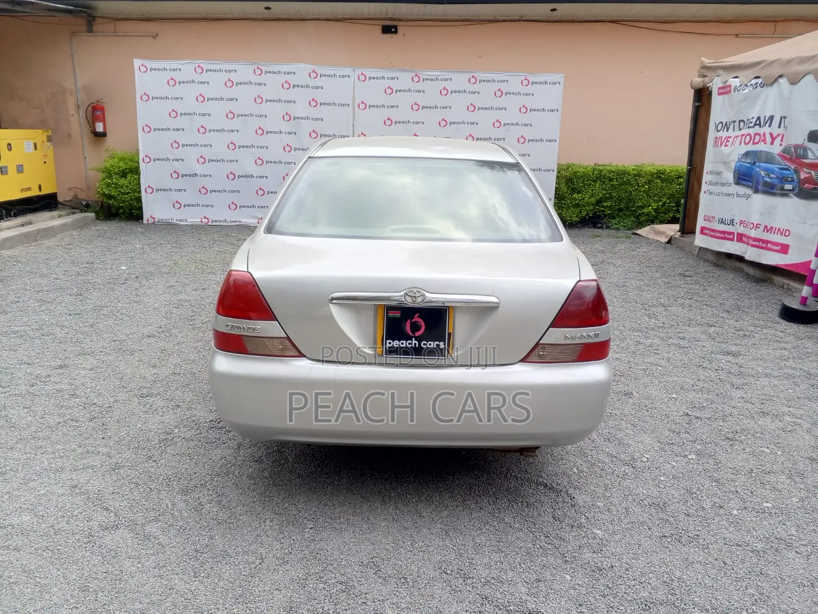Toyota Mark II 2001 Silver