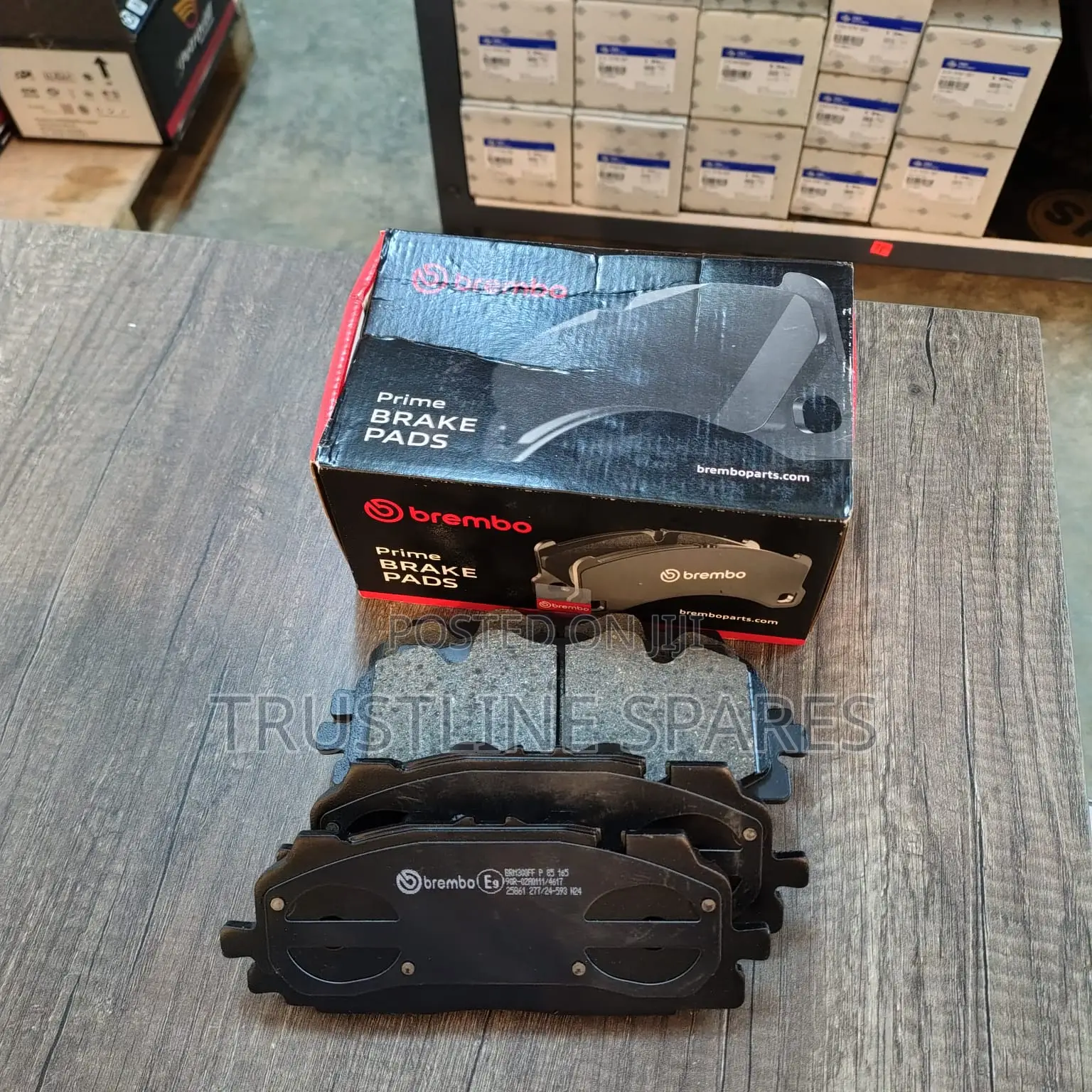Audi Q5 Front Brake Pads - Original Brembo Performance Series