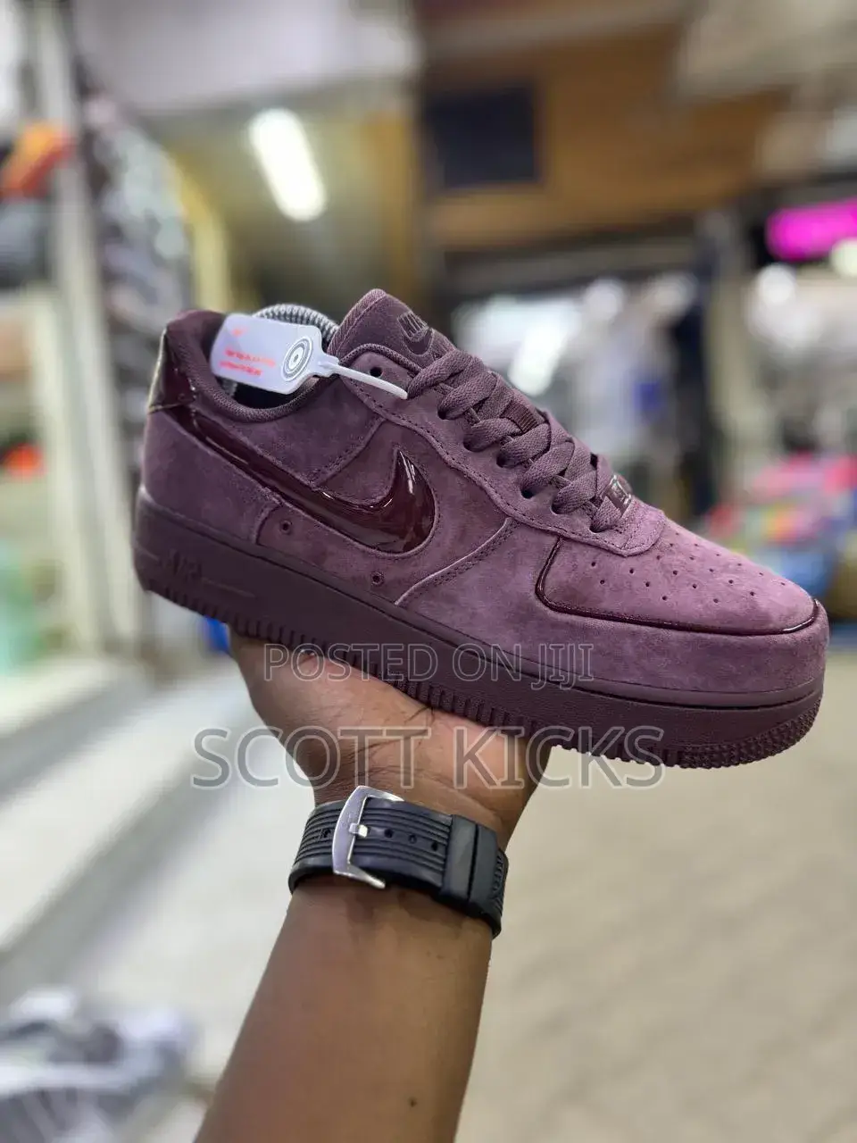 Nike Airforce 1 Custom Velvet