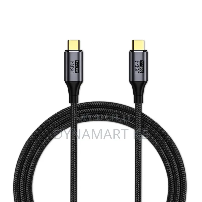 Usb4 40gbps 100w 1.5m Type C to Type C Fast Charging Laptop Cable