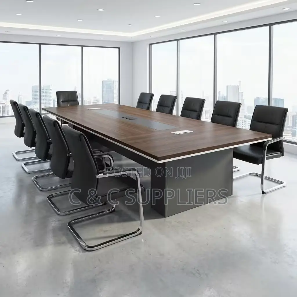 Boardroom Table; 12-14 Seater Executive Boardroom Table