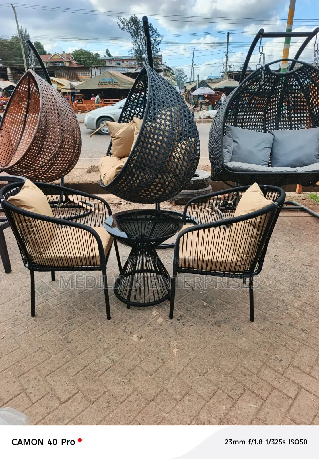 Castle Handwoven Two Seater Set