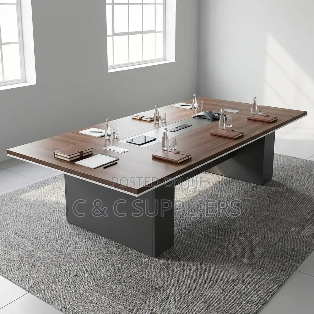 Boardroom Table; 12-14 Seater Executive Boardroom Table