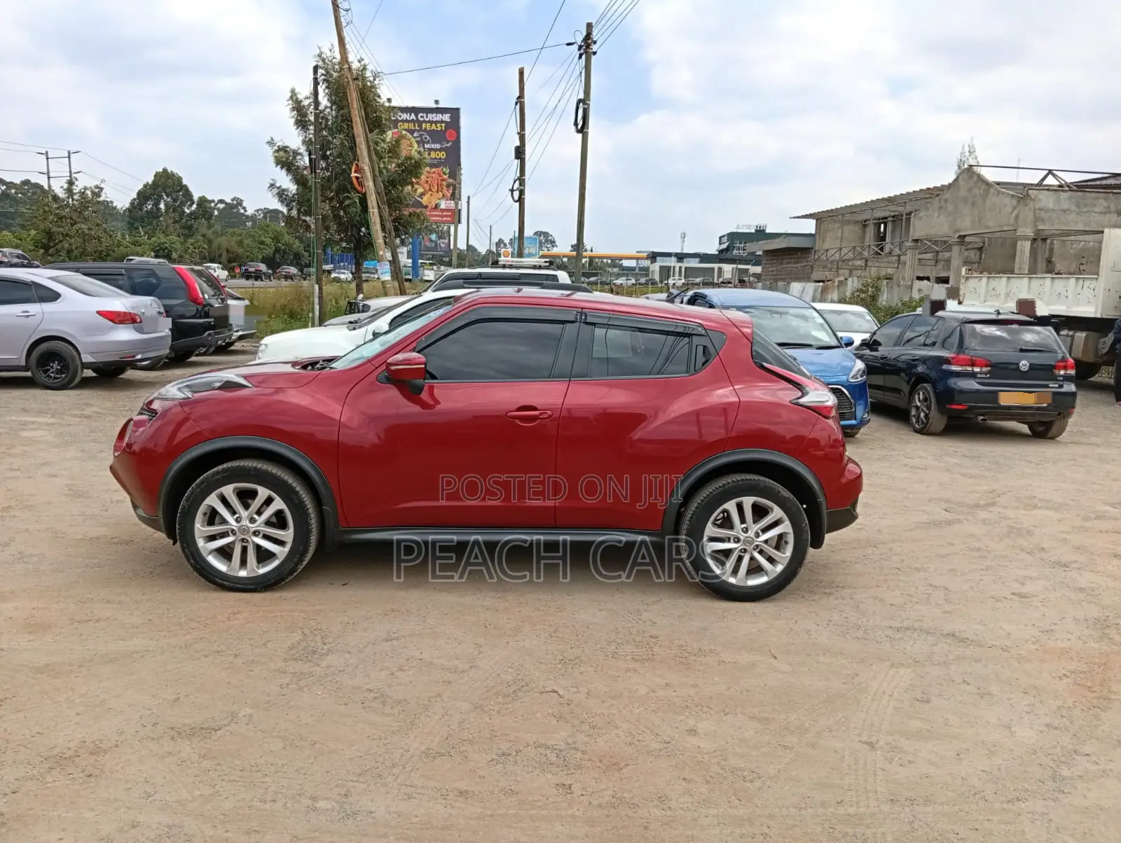 Nissan Juke 2016 Red