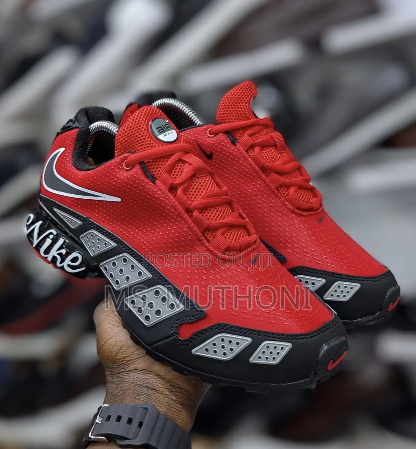 Nike W Airmax SNDR ( Red / Black) Size 40-45