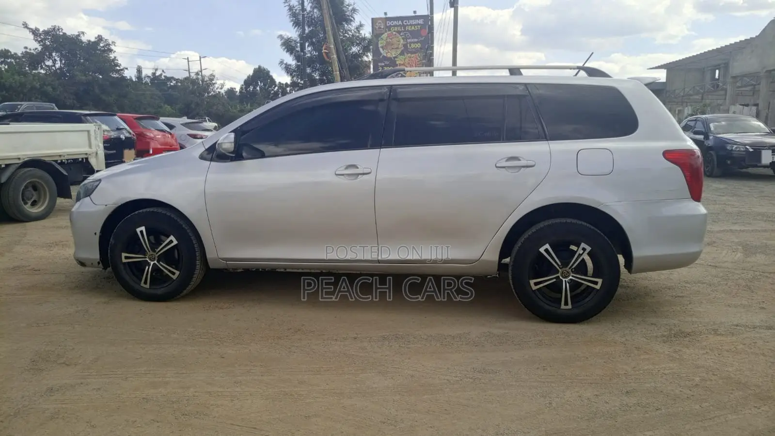 Toyota Corolla Fielder 2008 Silver