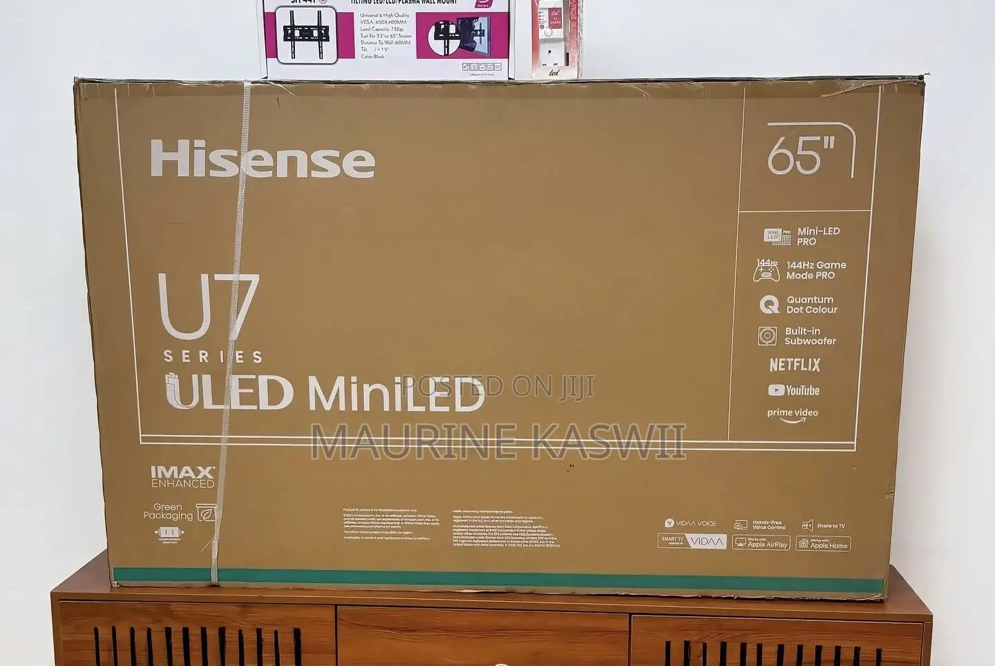 Hisense 65 Uled Miniled Smart Tv -65u7q 144hz