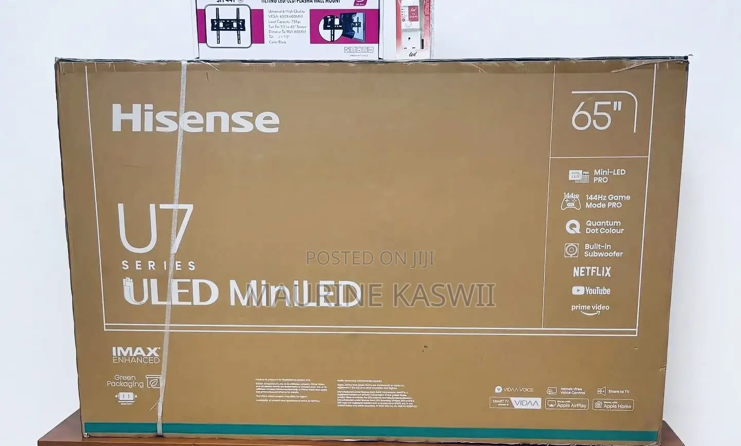 Hisense 65 Uled Miniled Smart Tv -65u7q 144hz