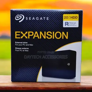 Seagate 20tb Expansion Desktop USB 3.0 External Hard Drive.