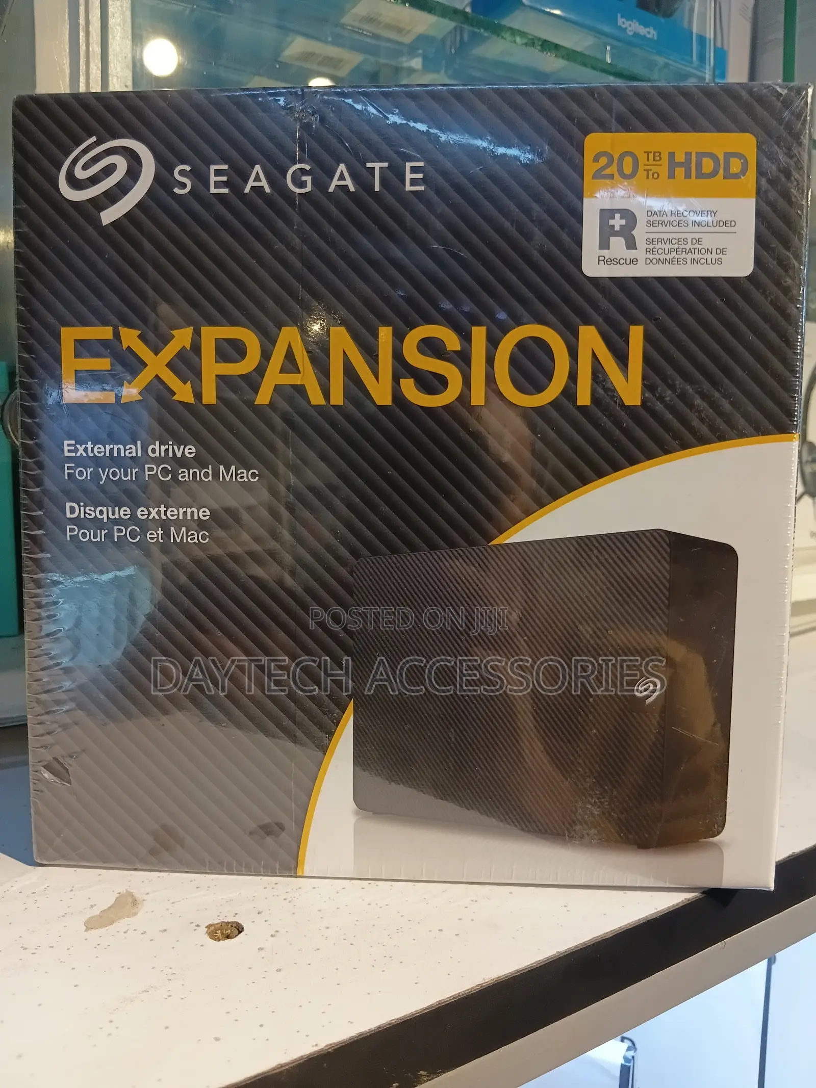 Seagate 20tb Expansion Desktop USB 3.0 External Hard Drive.