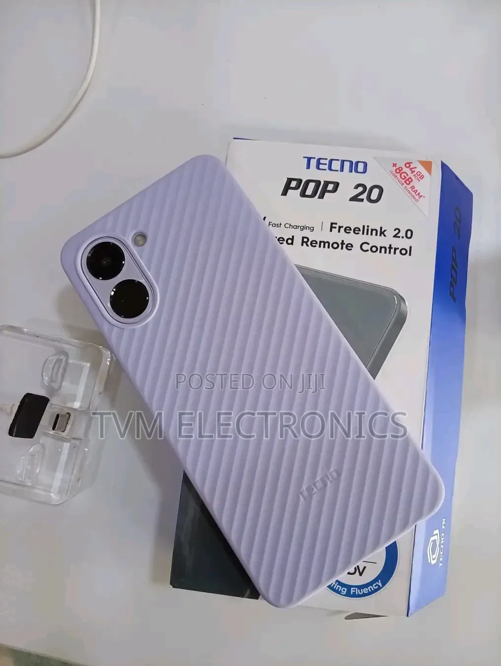 New Tecno Pop 20 64 GB Black