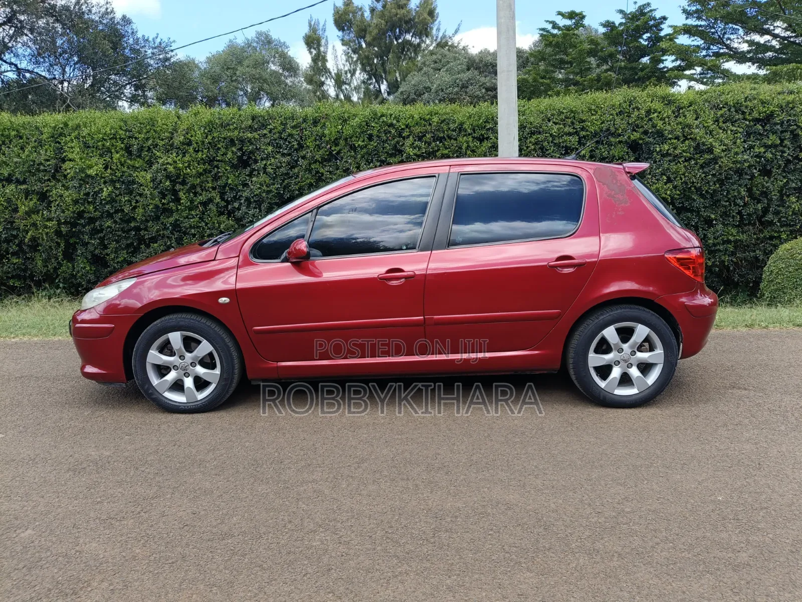 Peugeot 307 2008 Red