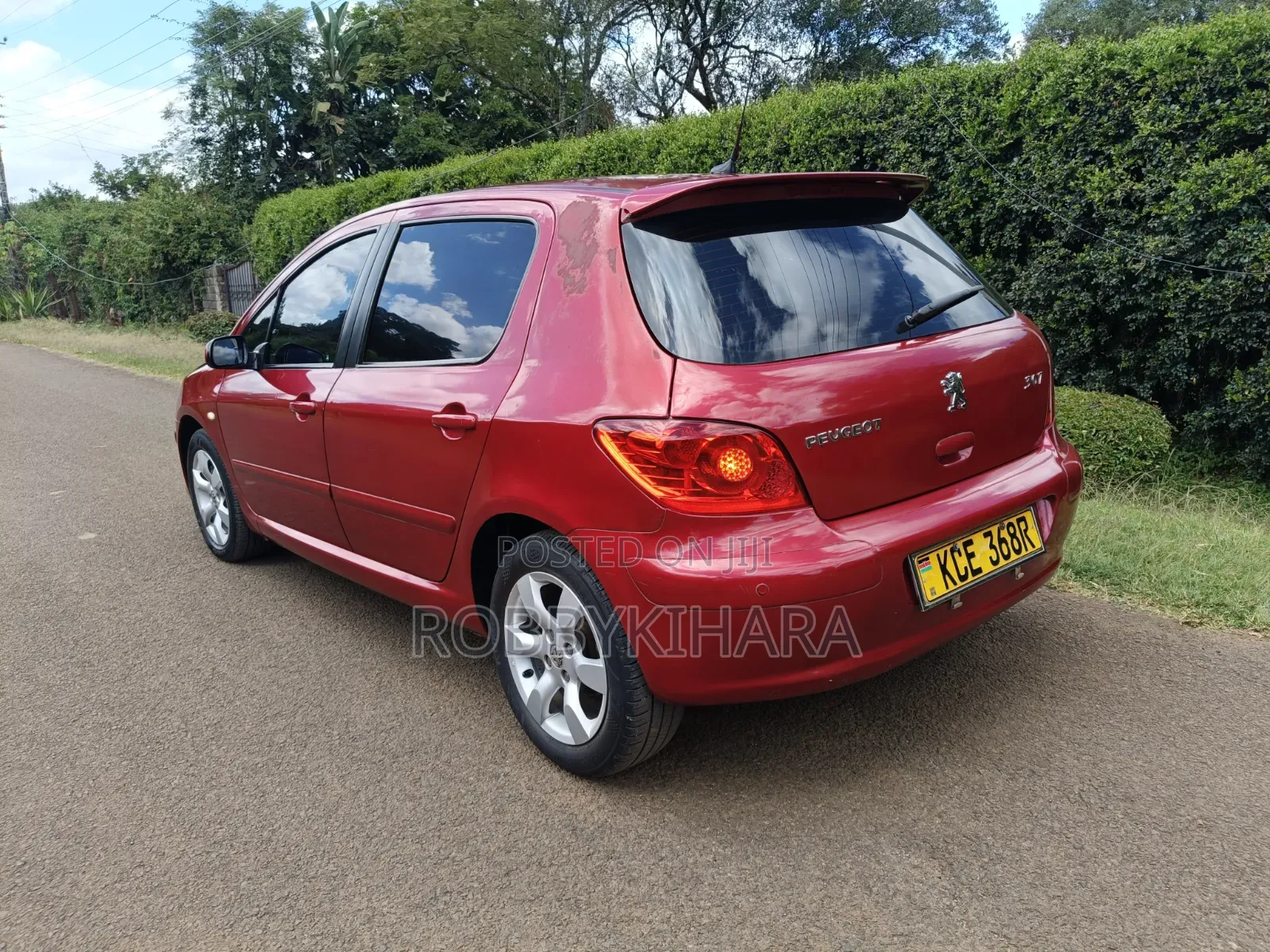 Peugeot 307 2008 Red