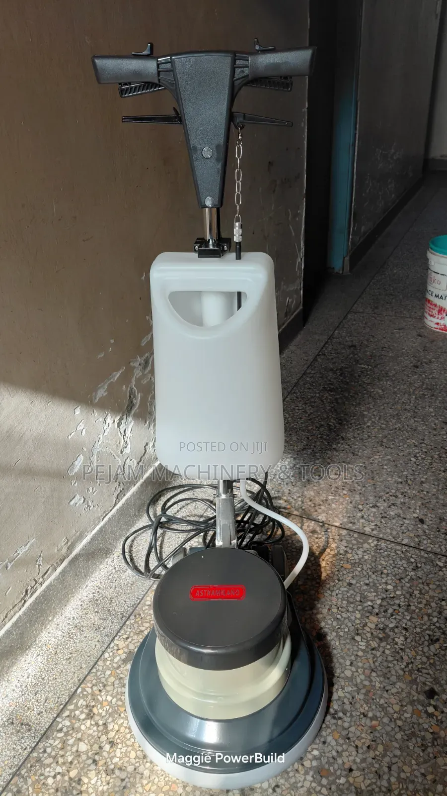Astramilano Italia 1100w Commercial Floor Scrubber With 2 Brushes