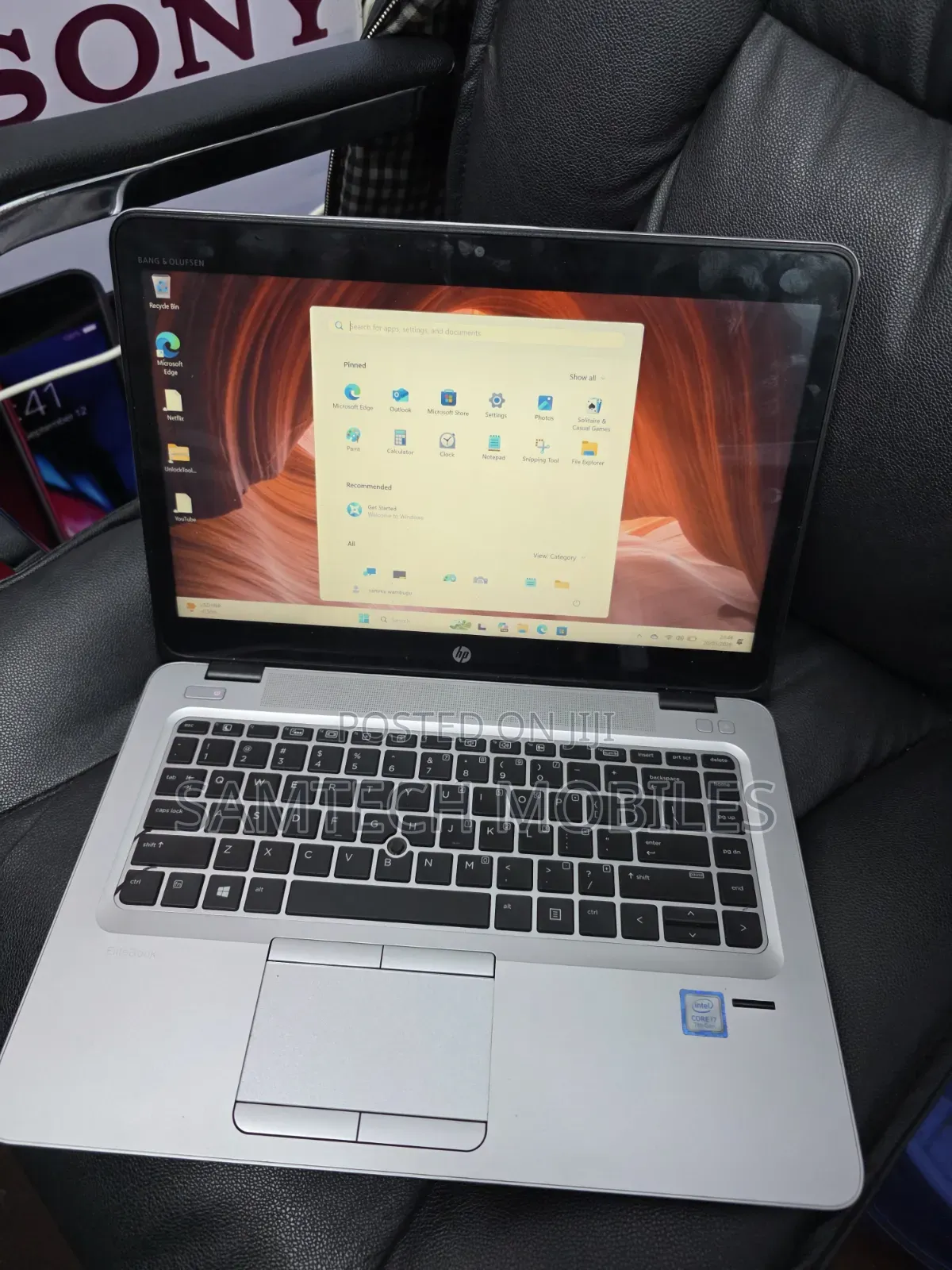 Laptop HP EliteBook 840 G4 16GB Intel Core i7 SSD 256GB