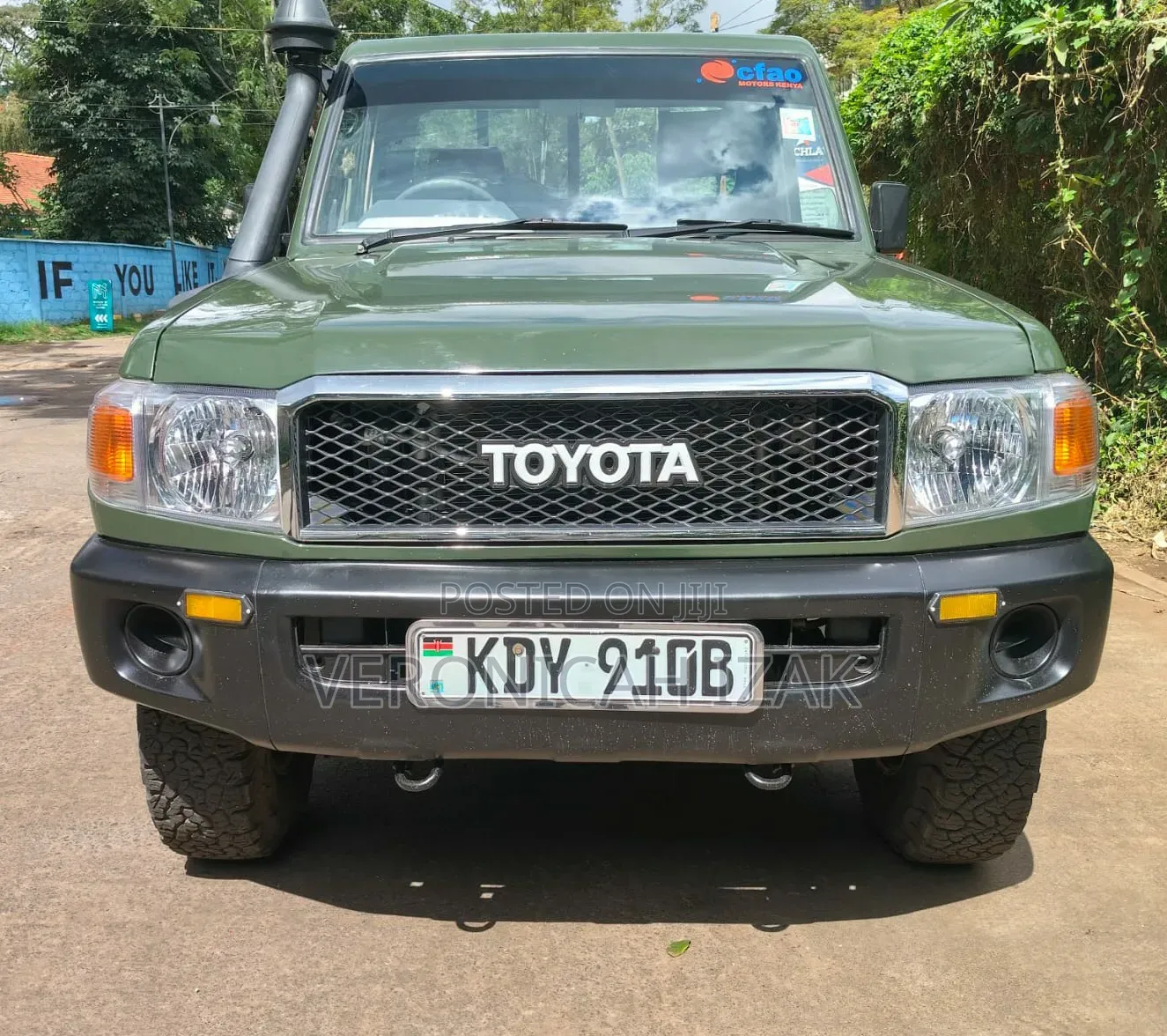 Toyota Land Cruiser 2008 Green