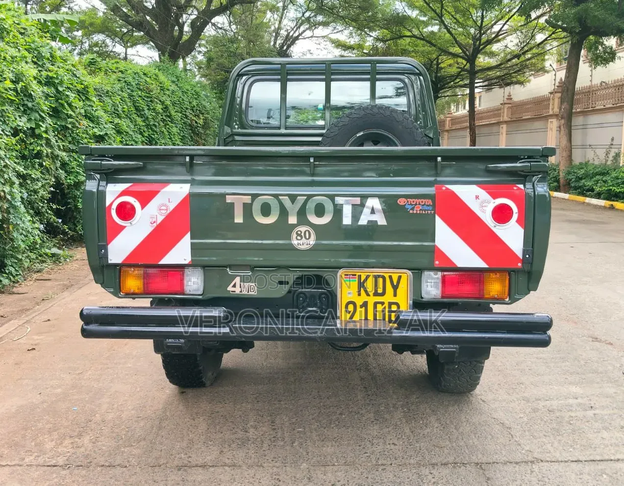 Toyota Land Cruiser 2008 Green