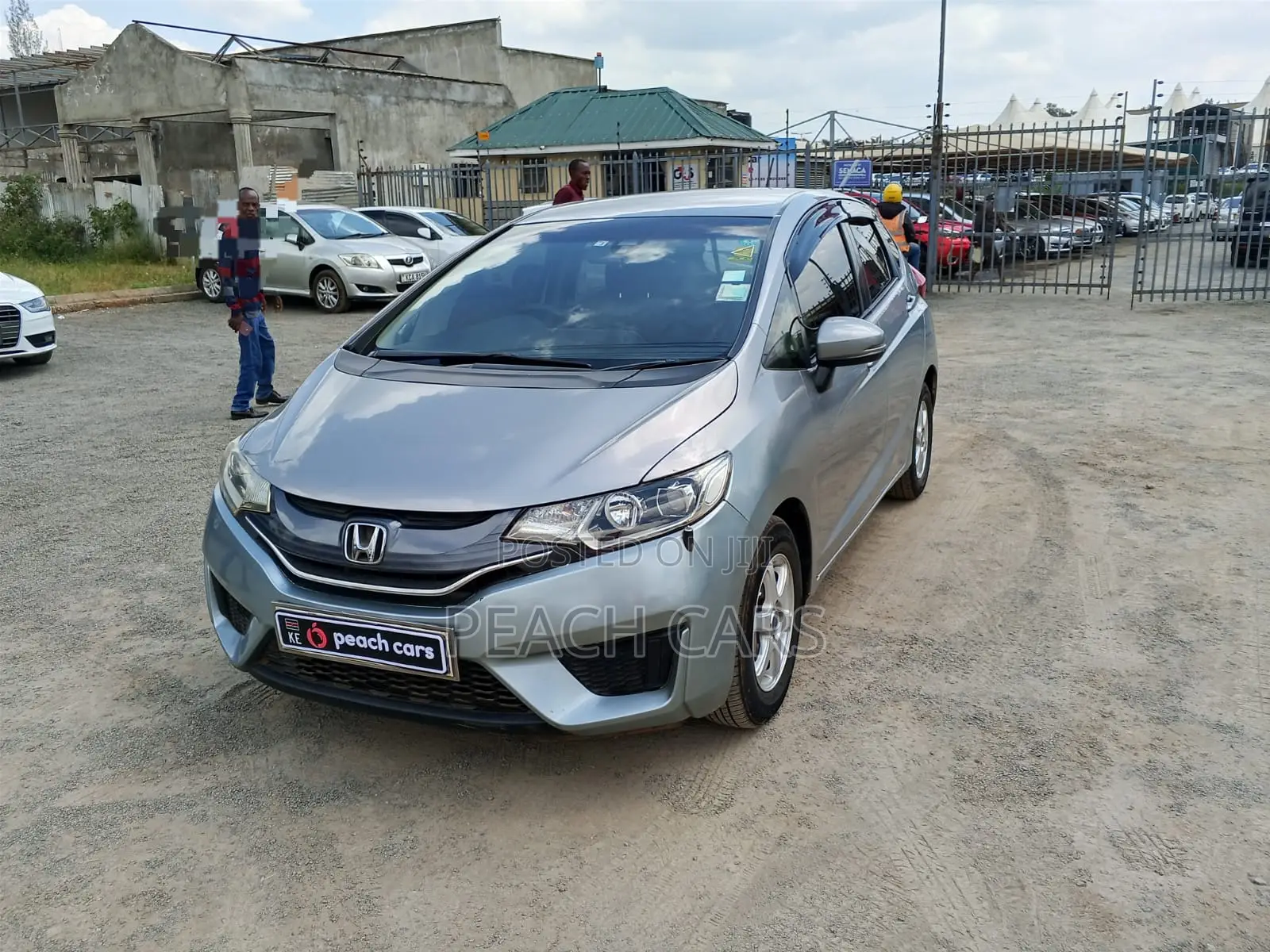 Honda Fit 2014 Silver